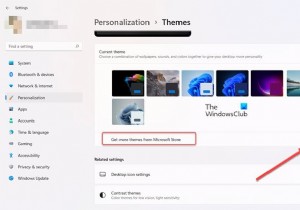 Cách tạo, lưu, sử dụng, xóa Chủ đề trong Windows 11/10 