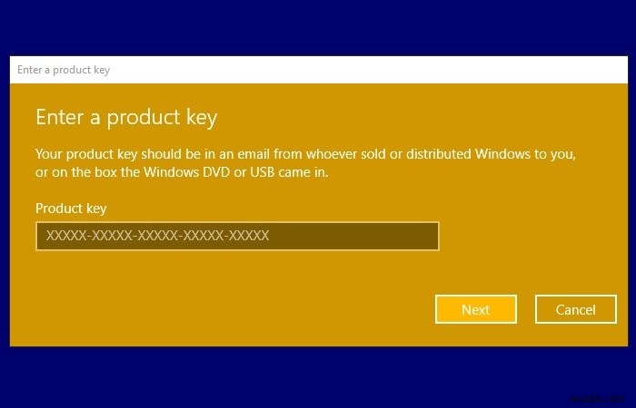 Sửa lỗi kích hoạt Windows 0xc004e016 