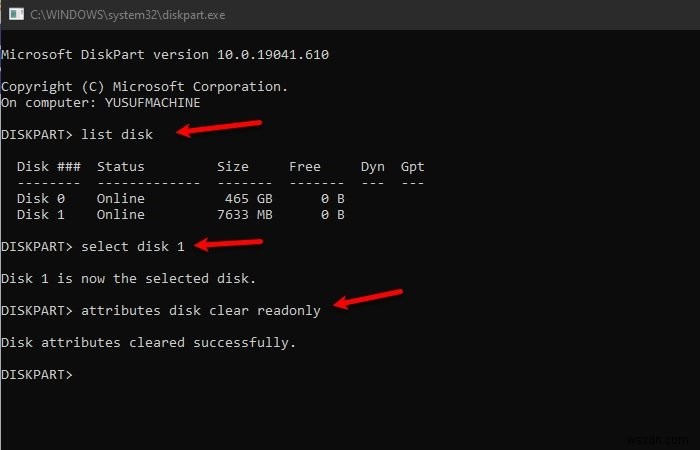 Không thể định dạng Ổ USB trong Windows 11/10 