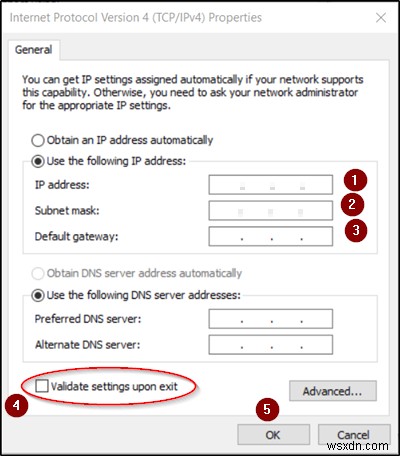 Cách đặt địa chỉ IP tĩnh trong Windows 11/10 