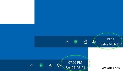 Cách thay đổi đồng hồ 24 giờ thành 12 giờ trong Windows 10 