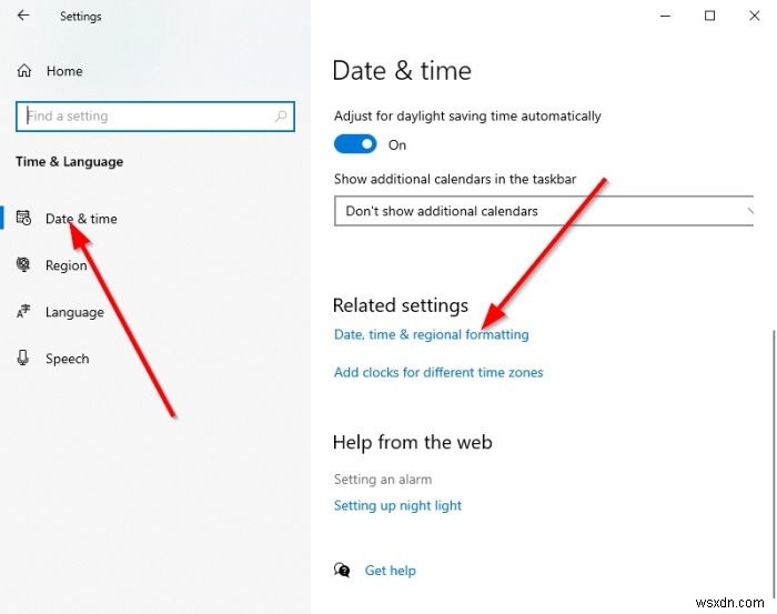Cách thay đổi đồng hồ 24 giờ thành 12 giờ trong Windows 10 