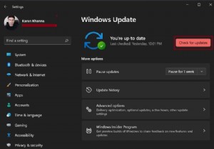 Cách kiểm tra các bản cập nhật trong Windows 11/10 