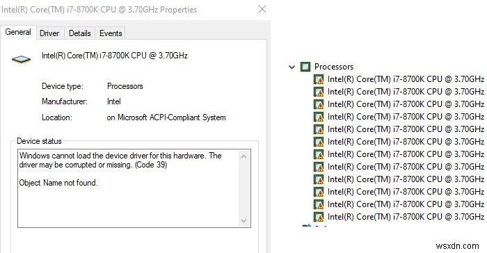 Sửa lỗi màn hình xanh intelppm.sys trên Windows 11/10 