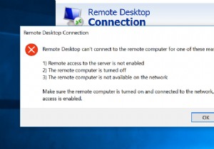 Máy tính từ xa không thể kết nối với máy tính từ xa trong Windows 11/10 