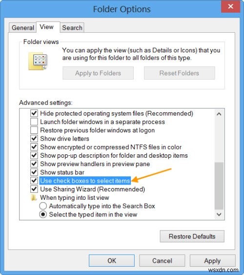 Cách bật Hộp kiểm để chọn tệp và thư mục trong Windows 11/10 