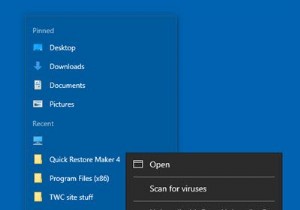 Cách tăng số lượng mục Jump List trong Windows 11/10 