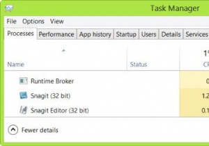 Lỗi RuntimeBroker.exe và sự cố sử dụng CPU, Bộ nhớ &Đĩa cao 