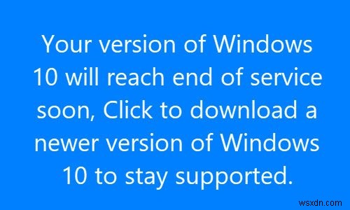 Windows 10 bị kẹt trên phiên bản không được hỗ trợ; sẽ không nâng cấp lên phiên bản mới hơn 