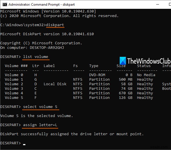 Cách thay đổi ký tự Drive trong Windows 11/10 