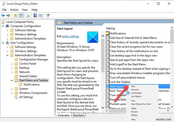 Cách tùy chỉnh bố cục Windows 10 Start bằng cách thay thế tệp .xml 