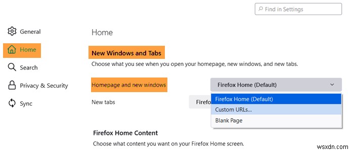Cách thay đổi trang chủ trong trình duyệt Chrome, Firefox, Edge, Opera 