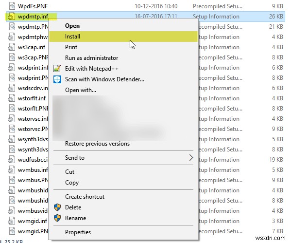 Giao thức truyền phương tiện (MTP) không hoạt động trên Windows 11/10 