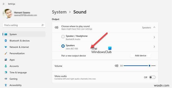 Cách thiết lập và sử dụng Tai nghe trên PC Windows 11/10 