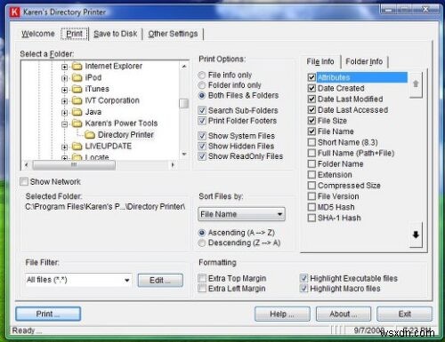 Cách in danh sách tệp trong thư mục trong Windows 11/10 