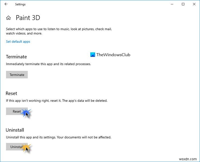 Vẽ 3D không lưu; Không hiển thị tùy chọn Xuất trong Windows 10 