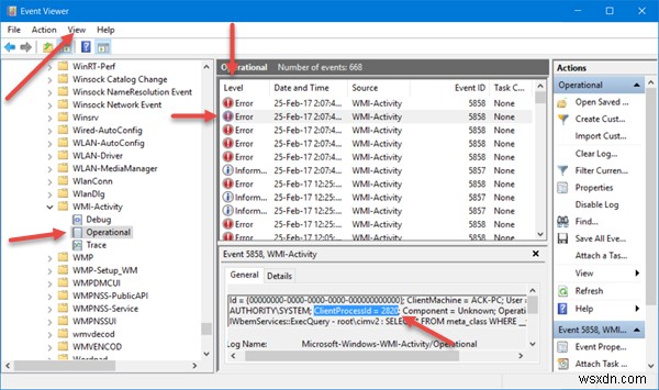 Sửa lỗi Máy chủ nhà cung cấp WMI (WmiPrvSE.exe) Sử dụng CPU cao trong Windows 11/10 