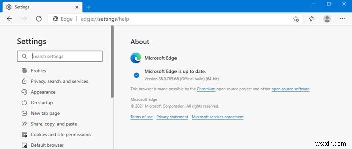 Microsoft Edge tự động đóng ngay sau khi mở trên Windows 11/10 