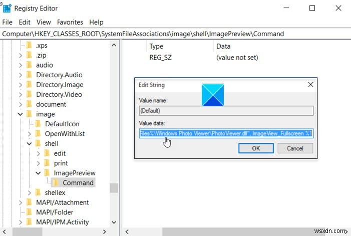 Xem trước hình ảnh bị thiếu trong Trình đơn ngữ cảnh trong Windows 11/10 