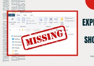 File Explorer không hiển thị tệp mặc dù chúng tồn tại trên Windows 11/10 