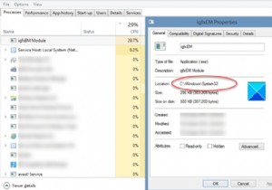 Quá trình IgfxEM.exe trong Windows 11/10 là gì? 