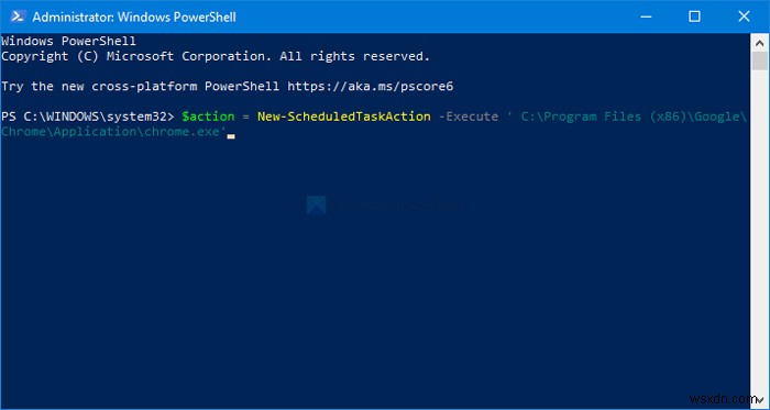 Cách sử dụng PowerShell để xóa hoặc tạo tác vụ đã lên lịch trên Windows 11/10 
