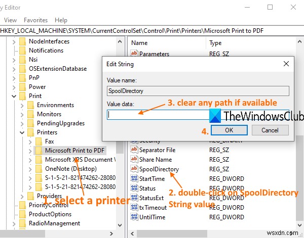 Cách thực hiện sửa bộ đệm in trong Windows 11/10 