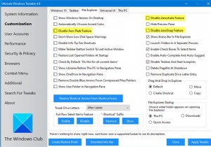 Cách bật hoặc tắt Aero Shake trong Windows 10 