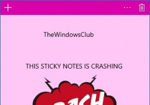 Sticky Notes gặp sự cố và đã ngừng hoạt động trong Windows 11/10 