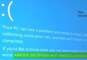 Khắc phục lỗi KMODE EXCEPTION KHÔNG ĐƯỢC XỬ LÝ (e1d65x64.sys) trên Windows 10 