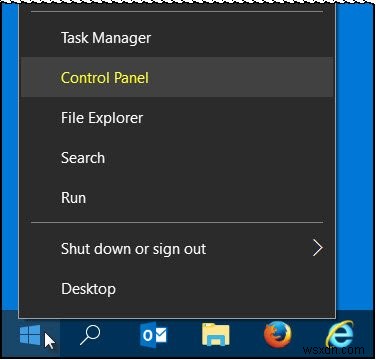 Cách mở Control Panel trong Windows 11/10 