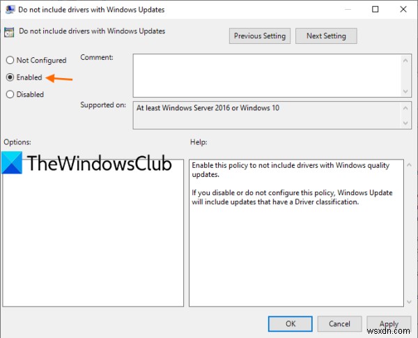 Chặn cập nhật trình điều khiển thông qua Windows Quality Update bằng Registry hoặc Group Policy Editor 