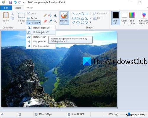 Cách xoay Hình ảnh trên máy tính Windows 10 