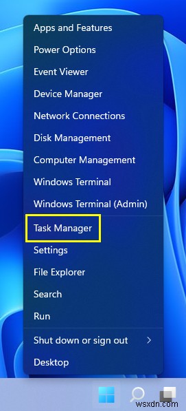 Cách mở Task Manager trong Windows 11/10 