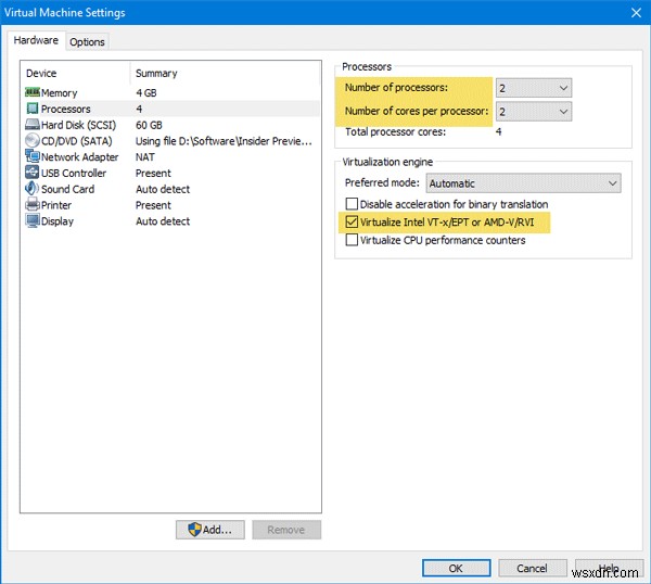 Cách kích hoạt Windows Sandbox trong VMware Workstation 