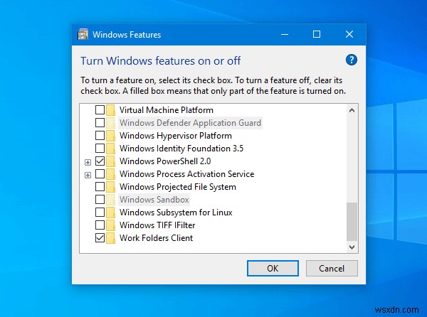 Cách kích hoạt Windows Sandbox trong VMware Workstation 