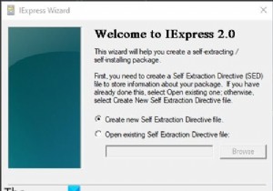 Cách chuyển đổi tệp PowerShell script (PS1) sang EXE bằng IExpress trên Windows 10 