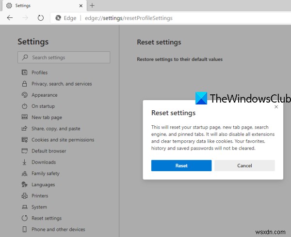 Microsoft Edge sẽ không mở trên Windows 11/10 