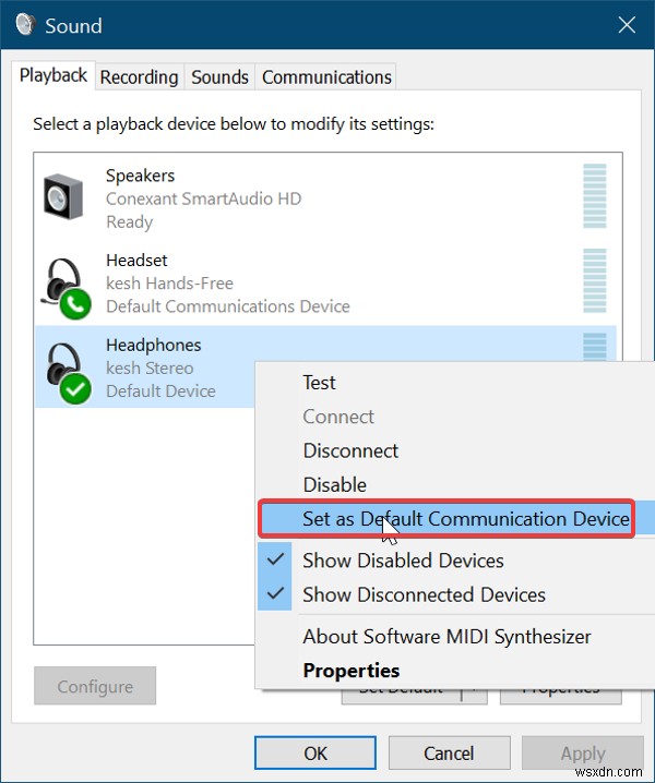 Windows 10 được kết nối với Bluetooth nhưng không có âm thanh cuộc gọi trong ứng dụng Điện thoại của bạn 