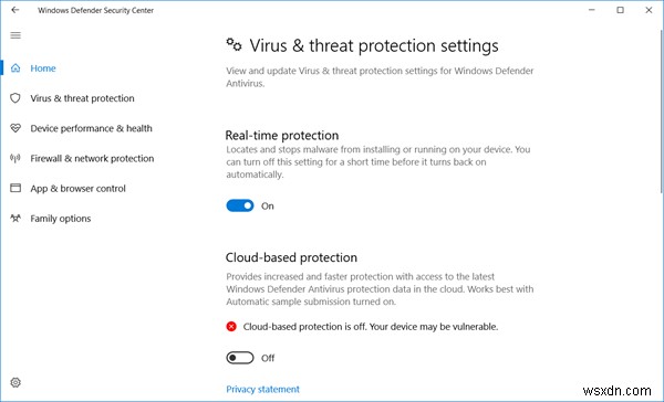 Cách tắt Microsoft Defender trong Windows 11/10 