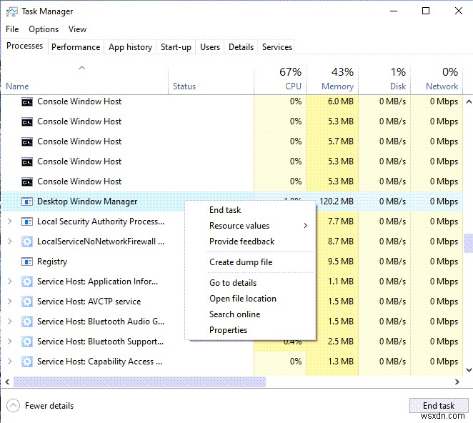 Thanh màu trắng bao phủ Phần trên cùng của Windows File Explorer hoặc bất kỳ ứng dụng nào khác 