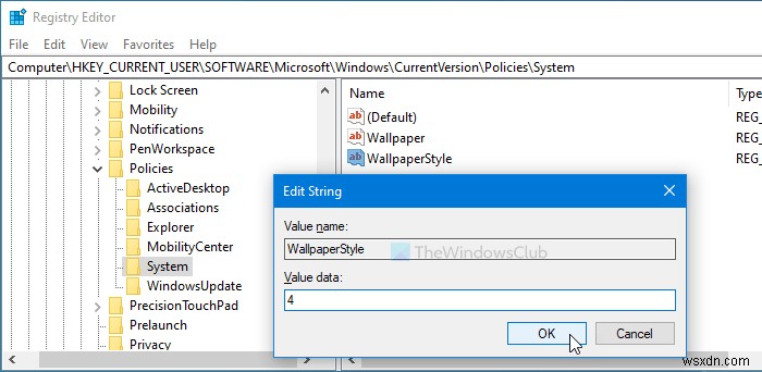 Cách đặt hình nền máy tính bằng Group Policy hoặc Registry Editor 