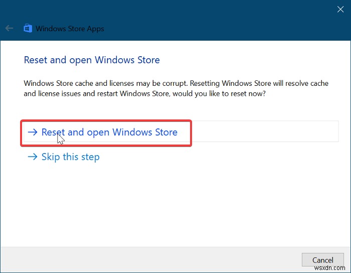 Cách sửa mã lỗi Windows Store 0x80072EFD 