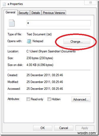 Không thể thay đổi Tiện ích mở rộng chương trình mặc định trên Windows 11/10 