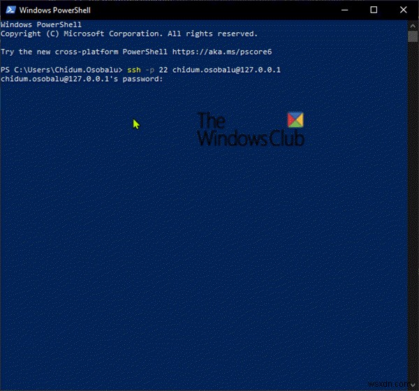 Cài đặt và cấu hình máy khách và máy chủ OpenSSH trên Windows 11/10 