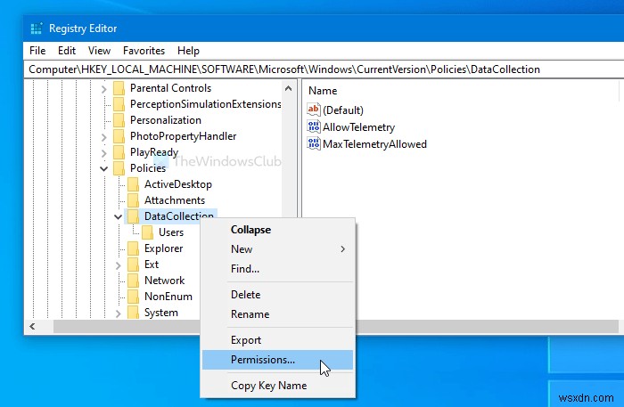 Trang Chương trình Người dùng nội bộ Windows trống trong Cài đặt Windows 