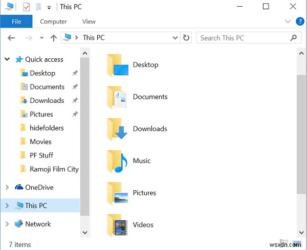 Cách xóa Thư mục Người dùng khỏi PC này trong Windows 11/10 