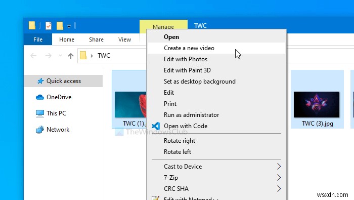 Cách tạo Video từ Hình ảnh bằng ứng dụng Ảnh trong Windows 11/10 