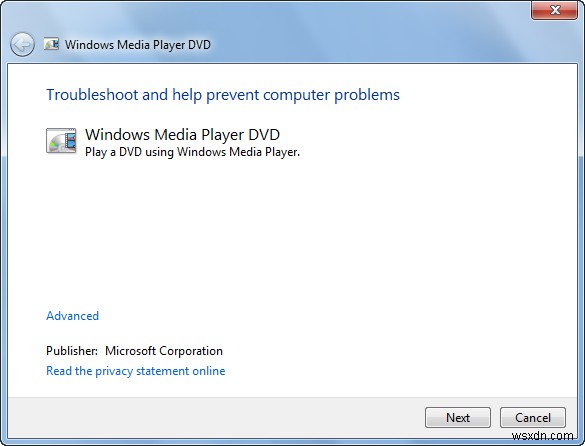 Khắc phục sự cố Windows Media Player với các Trình khắc phục sự cố này trong Windows 11/10 