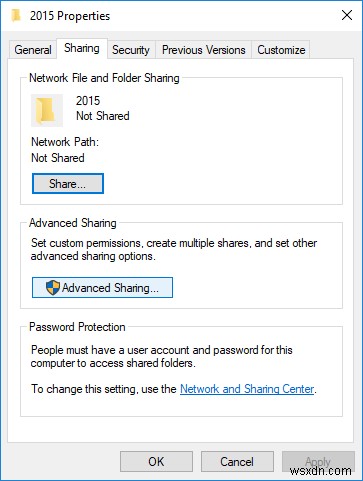 Khắc phục lỗi không thể chia sẻ thư mục của bạn trong Windows 11/10 